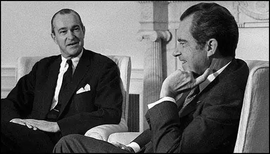 Richard Helms and Richard Nixon (1973)
