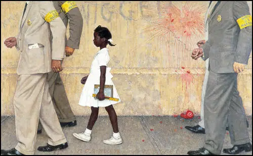 Norman Rockwell, The Problem We All Live With (14th January, 1964)