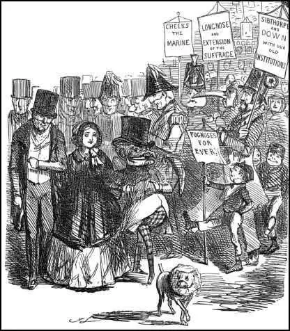 Third Chartist PetitionPunch Magazine (April, 1848)