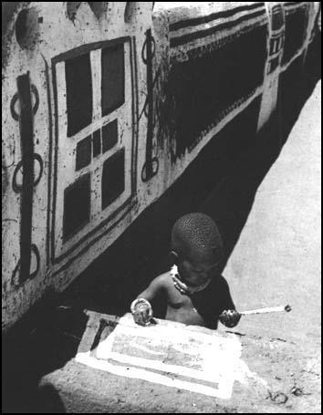 Constance Larrabee, a picture taken in South Africa that appeared in the The Family of Man in 1955.