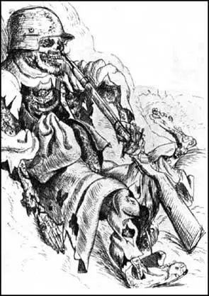 Otto Dix, Trench Suicide (1924)