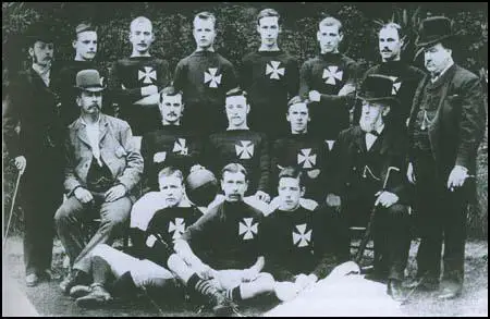 Gorton Football Club in 1884