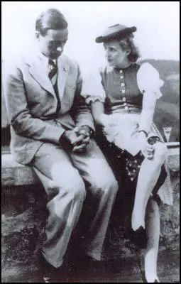 Karl Brandt and Eva Braun