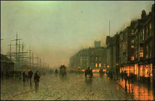 Atkinson Grimshaw, Liverpool (1875)