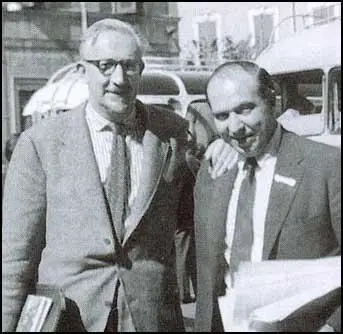 Dwight Macdonald with Michael Josselson in 1955