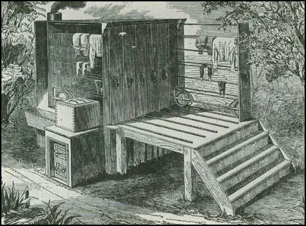 The Jeakes Drying Closet Machine, The Illustrated London News (1855)