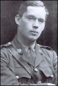 John Holms during the First World War