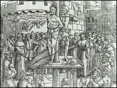 The death of William Tyndale (1563)