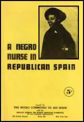 Negro Nurse in Republican Spain